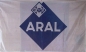 Preview: BV Aral Tankstellen-Flagge mit Logo 1960 Textil (4413)